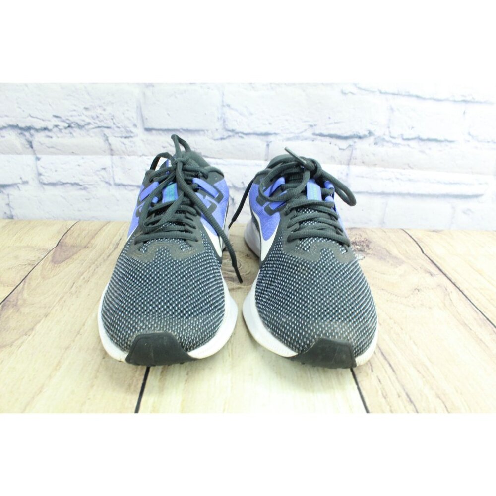Nike Downshifter 9 Anthracite Sapphire Running Jogging Sneakers Size 7.5 - Picture 4 of 9